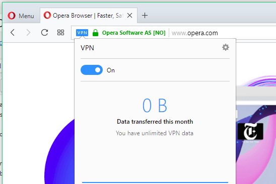 Как заблокировать opera vpn